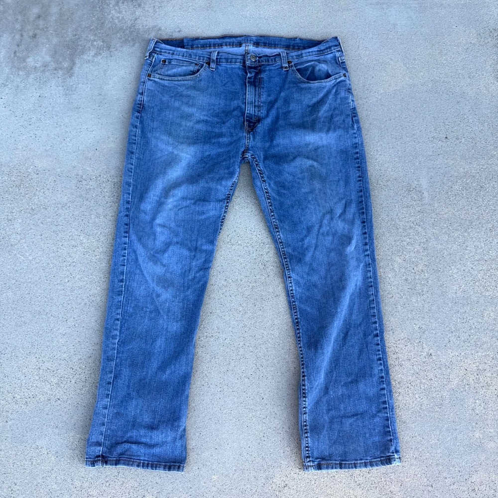 Levi's 559 38X30 Blue Denim‎ Medium Wash Relaxed Fit Straight Leg Men